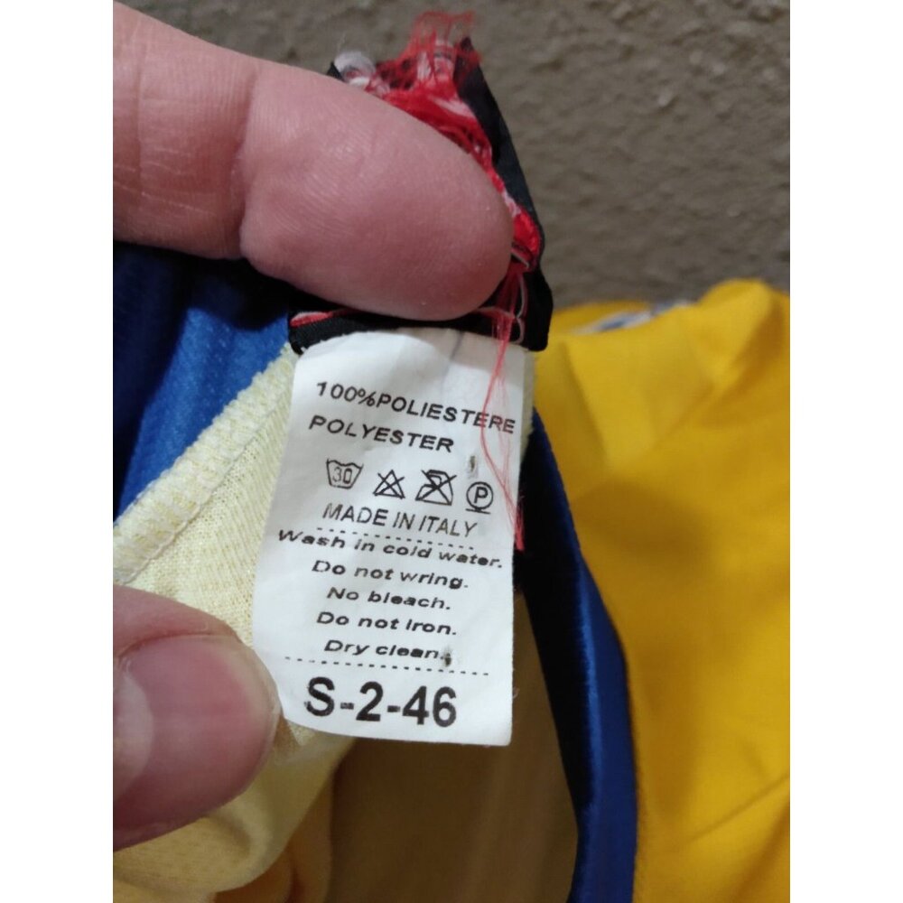 Giordana Drink More Water Cycling Jersey Size S-2 -46 Italy 3/4 Zip Drinkmore - Picture 3 of 6